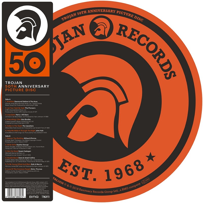Trojan (50th Anniversary Pic Disc) (vinyl)